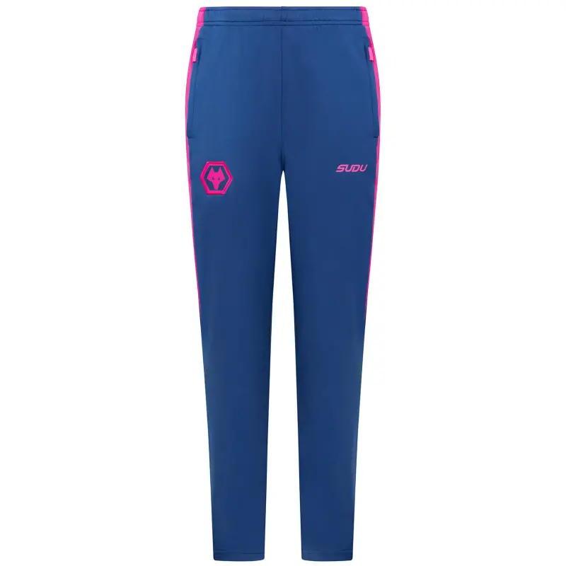 Wolverhampton Wanderers Kits Shop | 2025-26 Players Training Pant – Navy – Junior Wolves Jerseys and Gear